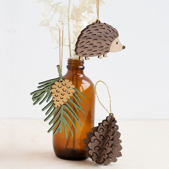 Woodland Animal Seasonal Decorations